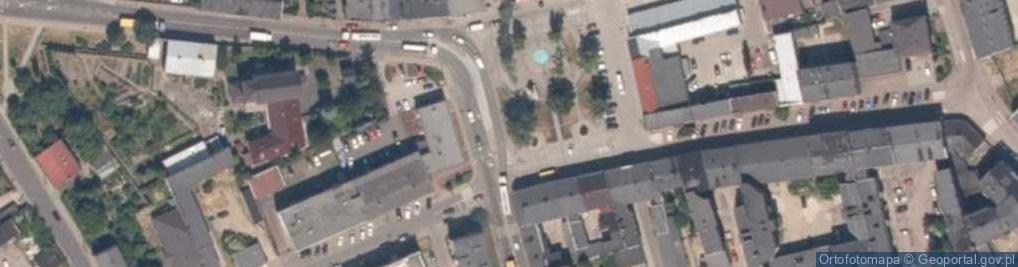 Zdjęcie satelitarne Brzeziny