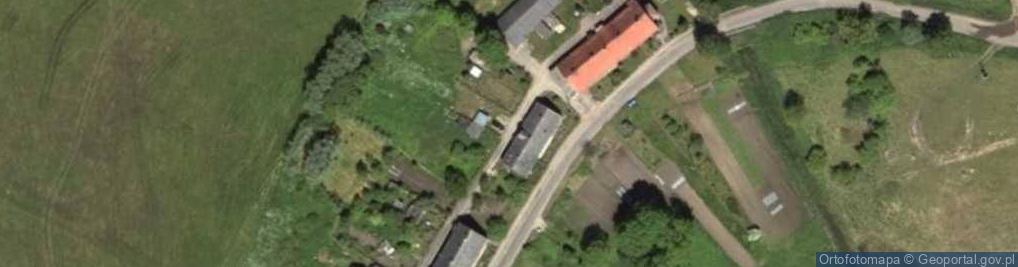 Zdjęcie satelitarne Brzeźnica (gmina Kętrzyn)