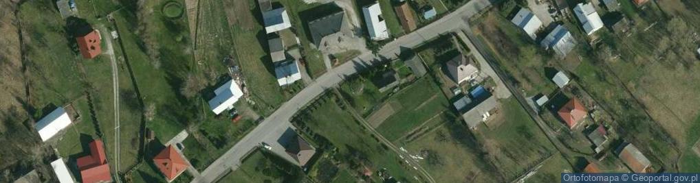 Zdjęcie satelitarne Brzezówka (powiat ropczycko-sędziszowski)