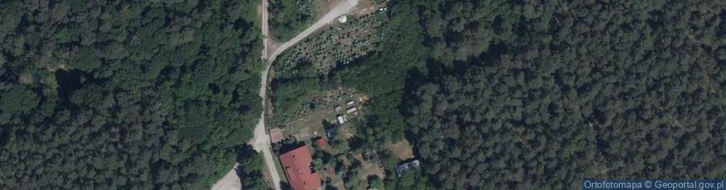 Zdjęcie satelitarne Brzozowy Ług