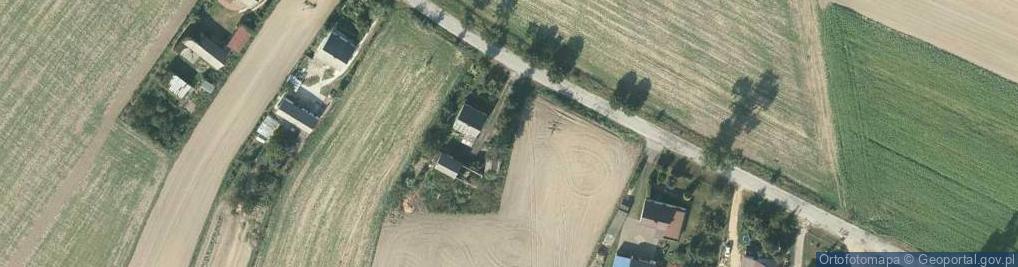 Zdjęcie satelitarne Brzuchowo