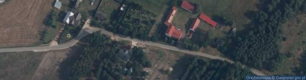 Zdjęcie satelitarne Budki Żelazowskie