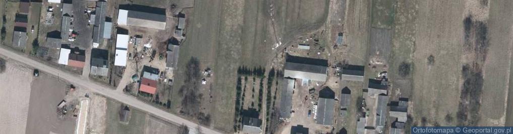 Zdjęcie satelitarne Budy Kumińskie