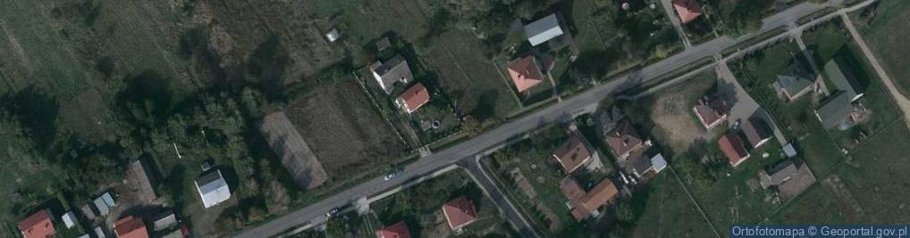 Zdjęcie satelitarne Budy Łańcuckie