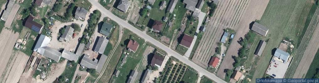 Zdjęcie satelitarne Budziska (województwo lubelskie)