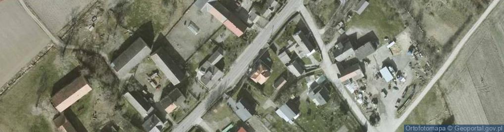 Zdjęcie satelitarne Budzów (województwo dolnośląskie)