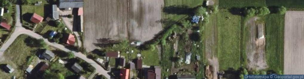 Zdjęcie satelitarne Budzyno-Walędzięta