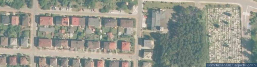 Zdjęcie satelitarne Bukowno