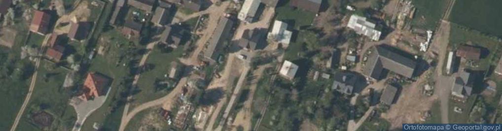 Zdjęcie satelitarne Byczki