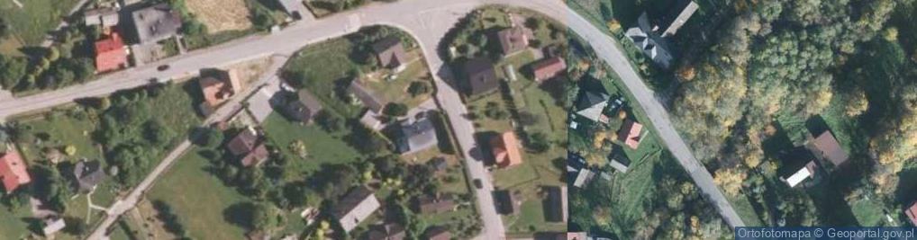 Zdjęcie satelitarne Bystra (powiat bielski)
