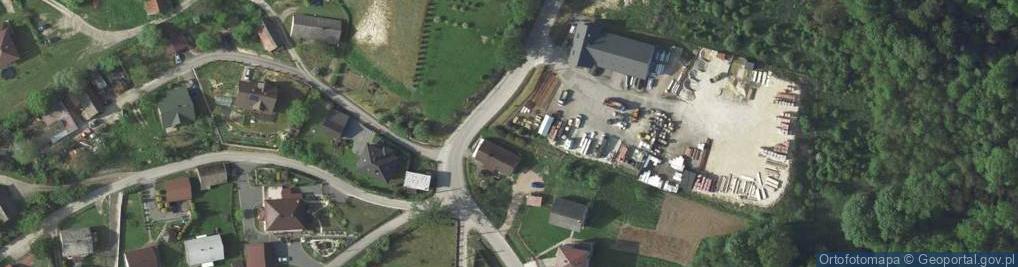 Zdjęcie satelitarne Byszyce