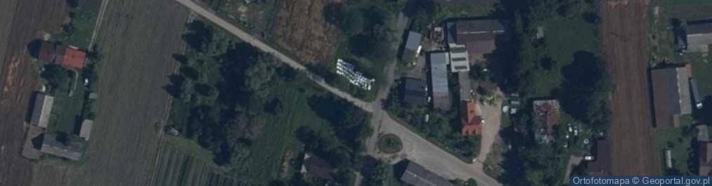 Zdjęcie satelitarne Bzów (województwo mazowieckie)