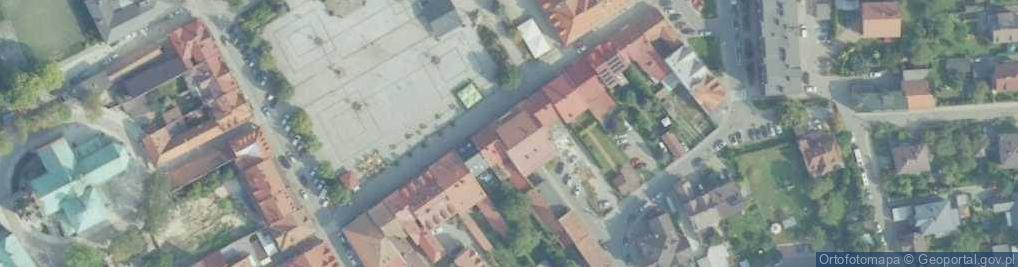 Zdjęcie satelitarne Centrum Informacji Turystycznej