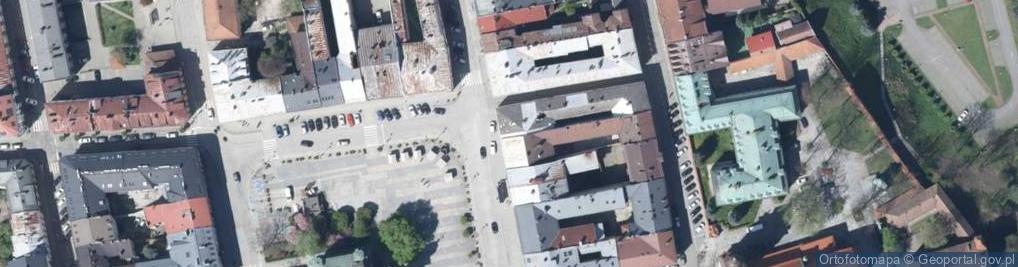 Zdjęcie satelitarne Centrum Informacji Turystycznej