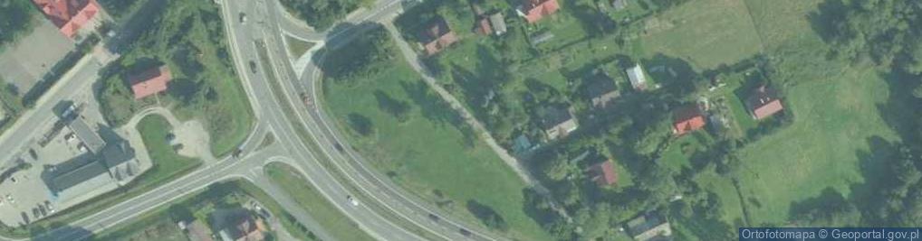 Zdjęcie satelitarne Chabówka