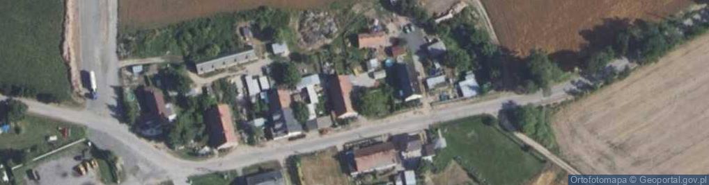 Zdjęcie satelitarne Chocicza (gmina Środa Wielkopolska)