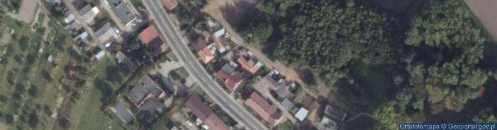 Zdjęcie satelitarne Choryń