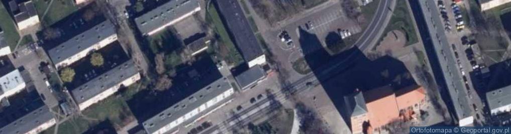 Zdjęcie satelitarne Choszczno