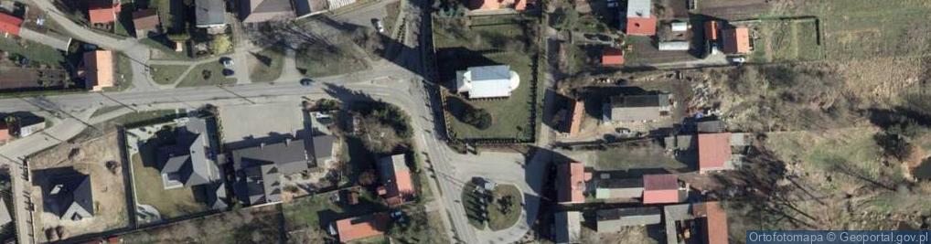 Zdjęcie satelitarne Chwalęcice (województwo lubuskie)
