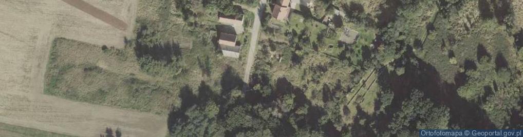 Zdjęcie satelitarne Chwalęcin (województwo dolnośląskie)