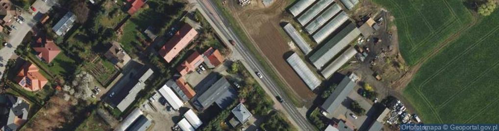 Zdjęcie satelitarne Chyby (województwo wielkopolskie)