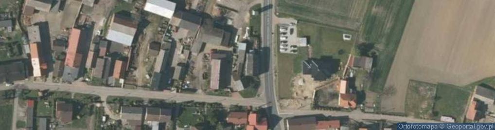 Zdjęcie satelitarne Ciężkowice (województwo opolskie)