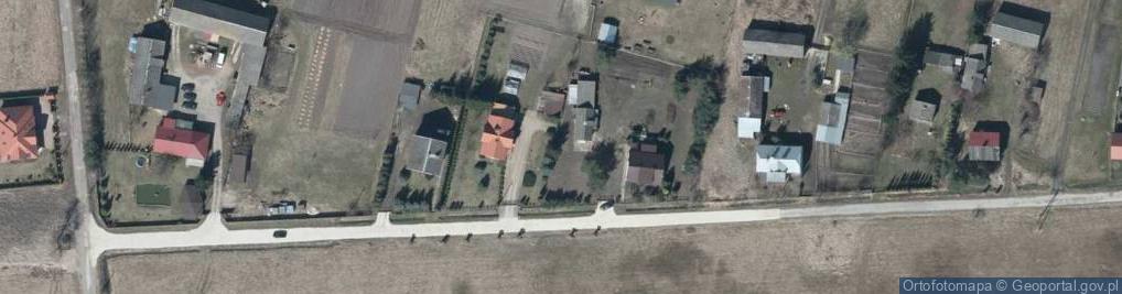 Zdjęcie satelitarne Cisie (powiat wołomiński)