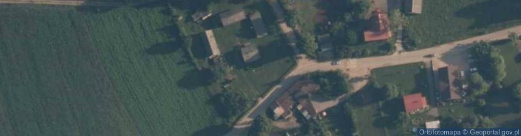 Zdjęcie satelitarne Czaple (powiat bytowski)
