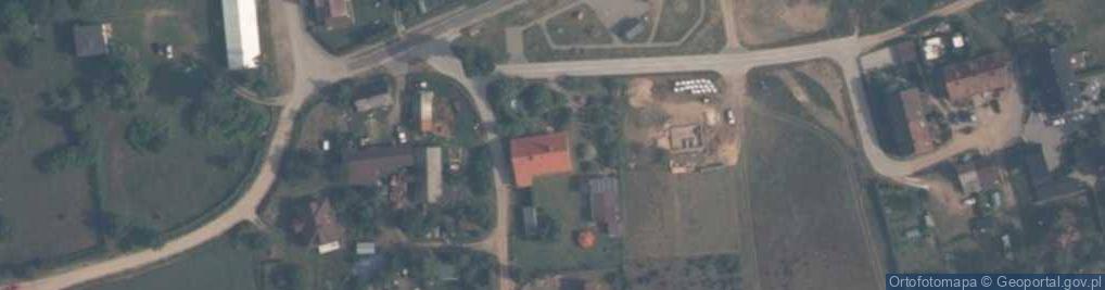 Zdjęcie satelitarne Czarna Dąbrowa (powiat wejherowski)