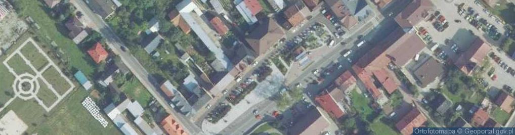 Zdjęcie satelitarne Czarny Dunajec