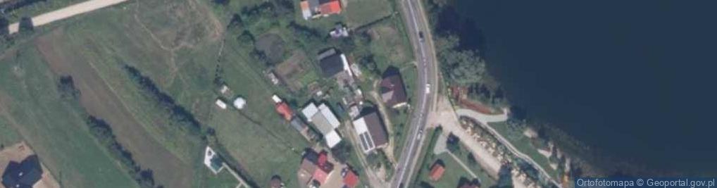 Zdjęcie satelitarne Dąbie (gmina Bytów)