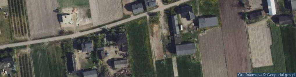 Zdjęcie satelitarne Dąbie (powiat łęczycki)