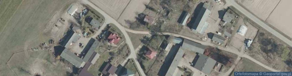 Zdjęcie satelitarne Dąbrowa-Kity