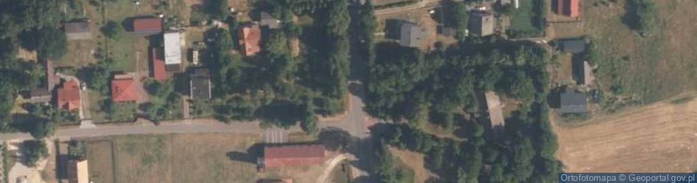 Zdjęcie satelitarne Dąbrowa nad Czarną