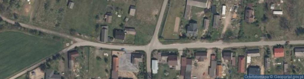 Zdjęcie satelitarne Dąbrowa (powiat łaski)