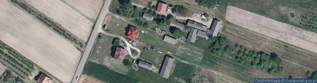 Zdjęcie satelitarne Dąbrówka (powiat łukowski)