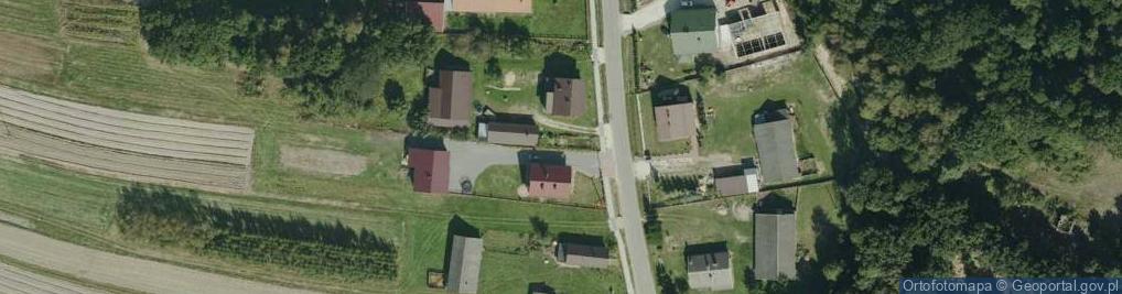Zdjęcie satelitarne Dąbrówka Wisłocka