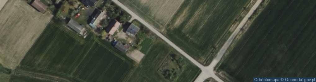 Zdjęcie satelitarne Dębina (gmina Strzelce)
