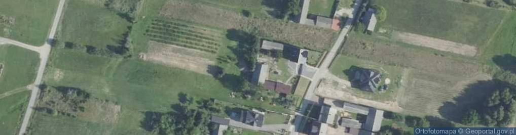 Zdjęcie satelitarne Dębno (gmina Nowa Słupia)
