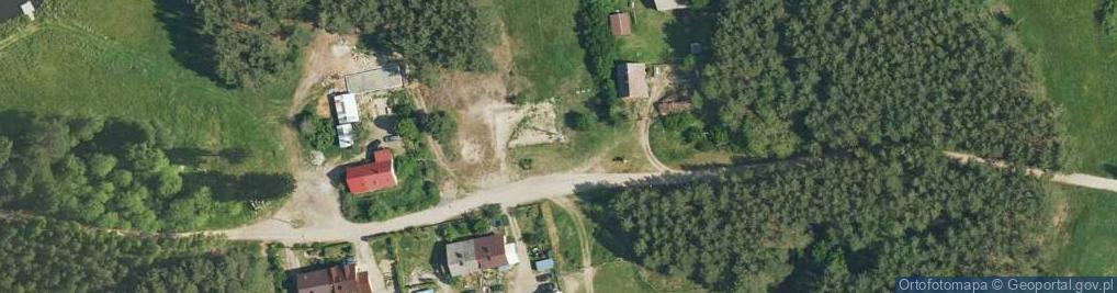 Zdjęcie satelitarne Dębowiec (powiat międzychodzki)