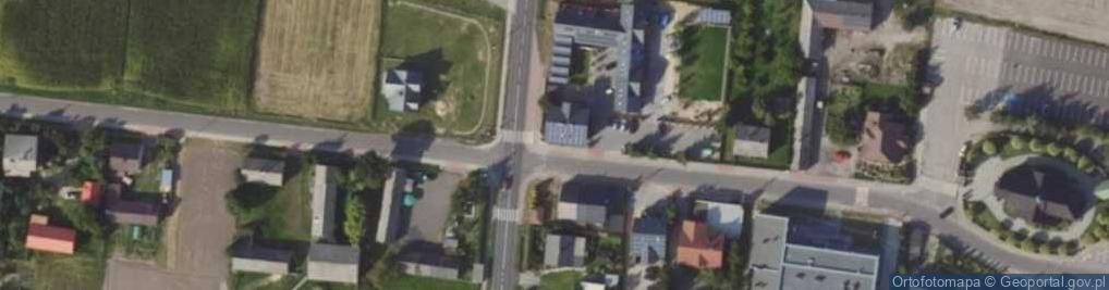 Zdjęcie satelitarne Dęby Szlacheckie