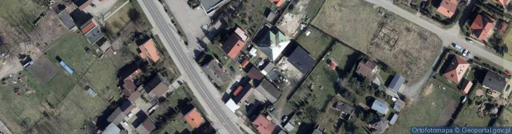 Zdjęcie satelitarne Deszczno