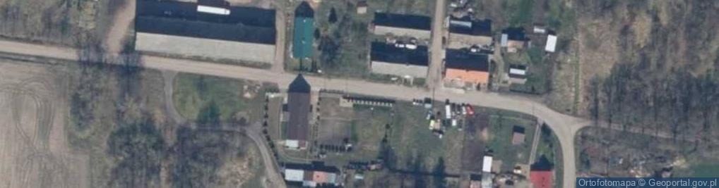 Zdjęcie satelitarne Dobiesław (powiat gryficki)