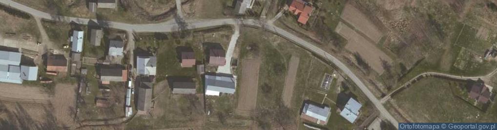 Zdjęcie satelitarne Dobra (powiat sanocki)