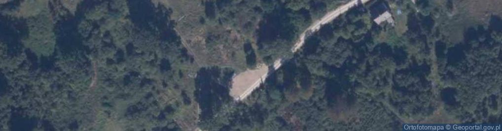 Zdjęcie satelitarne Domanice (powiat bytowski)