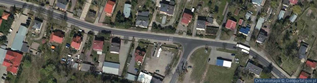 Zdjęcie satelitarne Domaniew (województwo mazowieckie)
