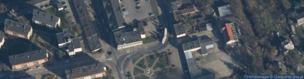 Zdjęcie satelitarne Drawsko Pomorskie