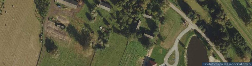 Zdjęcie satelitarne Drążno-Holendry