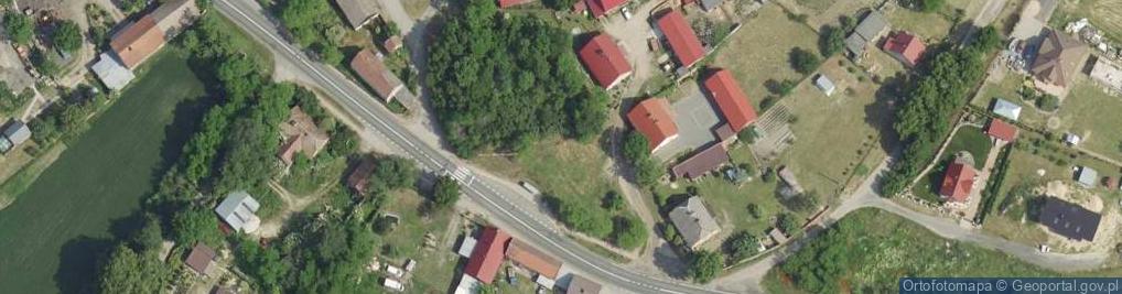 Zdjęcie satelitarne Drzecin