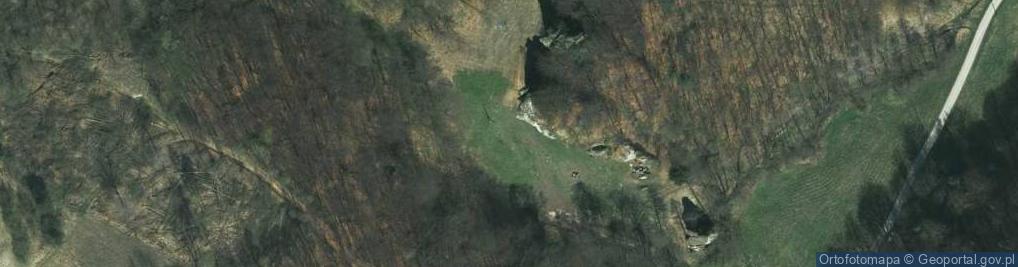 Zdjęcie satelitarne Dupa Słonia